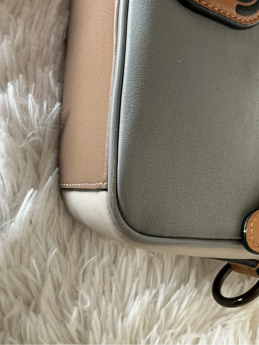 Coach Academy Colorblock Crossbody Bag with Detachable Strap